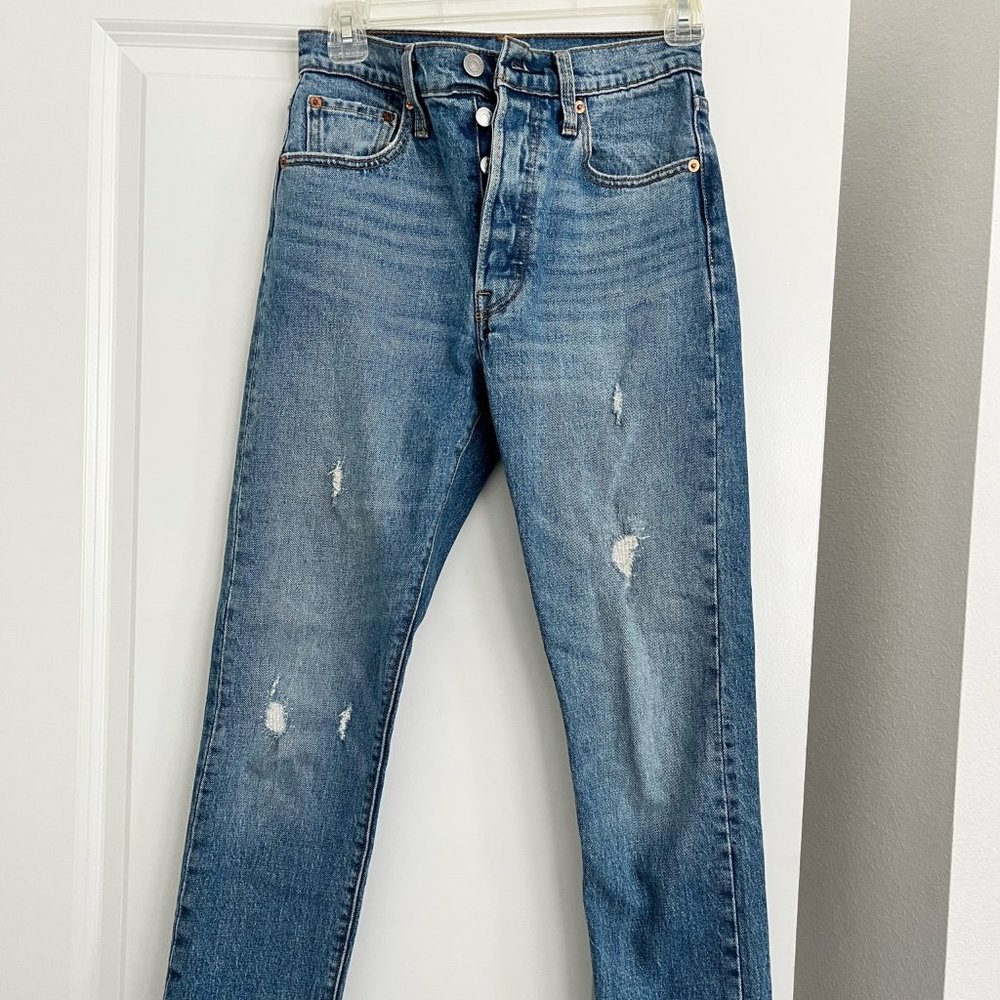 Levi's 501 High Rise Skinny Women's Jeans - 24 x 28